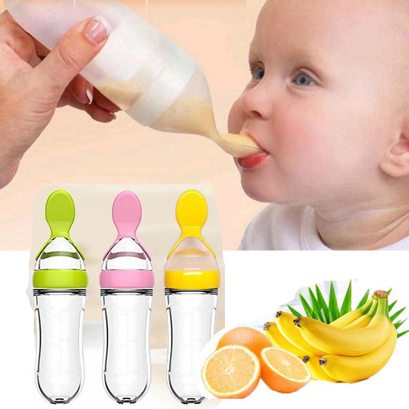 Biberon avec cuillère pour nouveau - né | EasyBottle™ - DouxBébé City